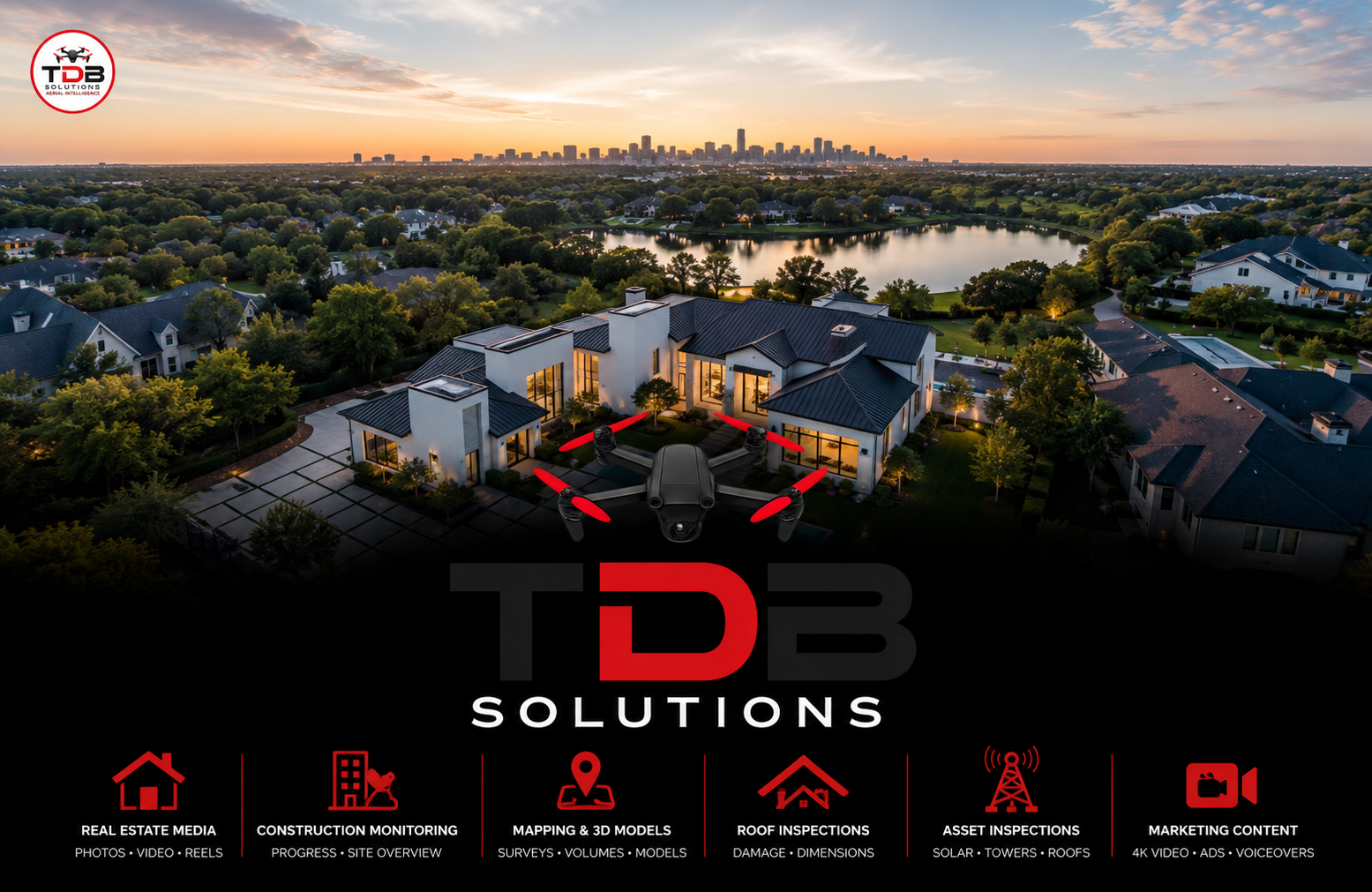 TDB Solutions — Aerial Intelligence, Houston TX